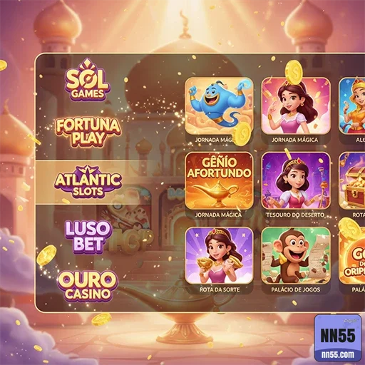 nn55 - app exclusivo - Interface do App